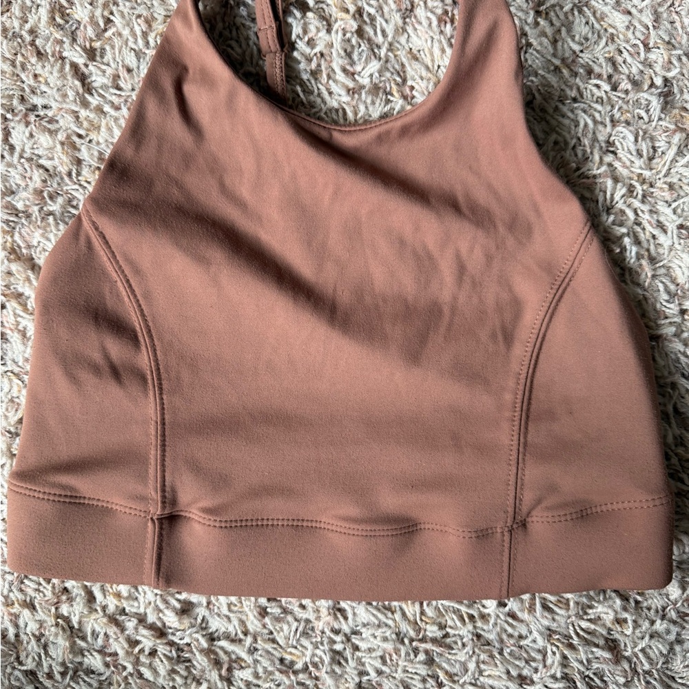 Women's Tan Sports Bra
